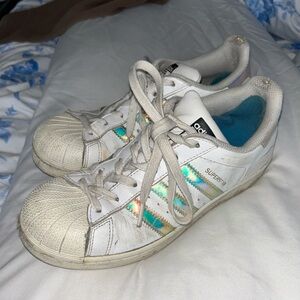 adidas Women's Shoes - White Superstars
